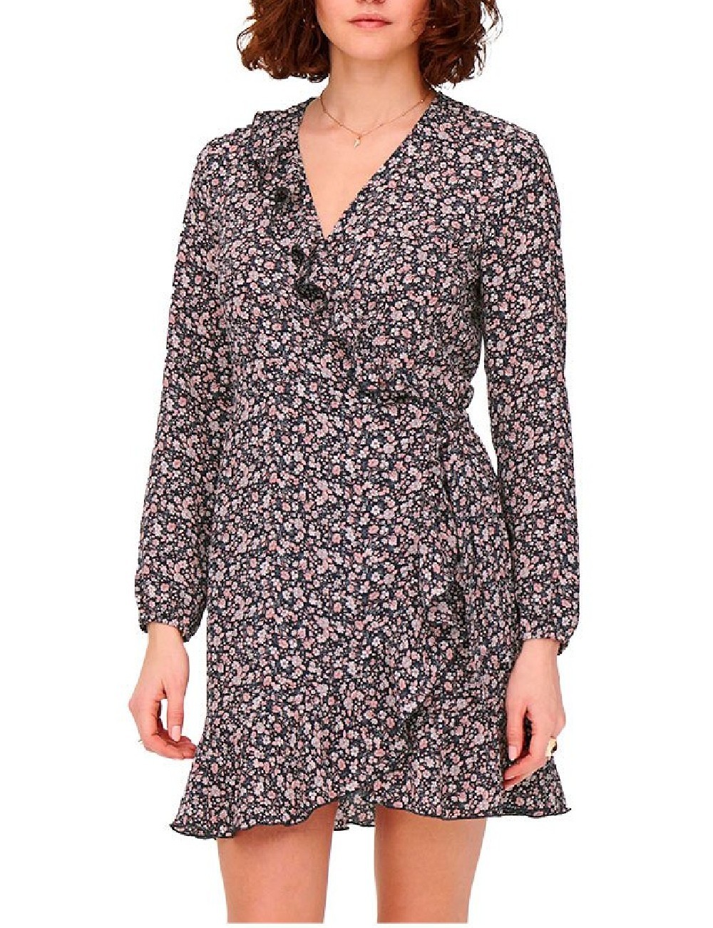 Rochie medie Only, floral - 1 | YEO
