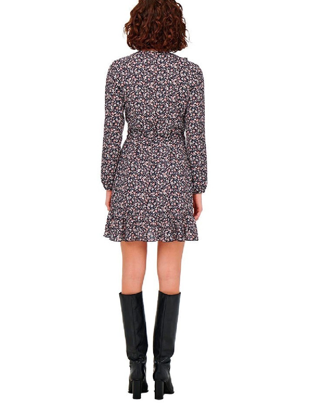 Rochie medie Only, floral - 1 | YEO