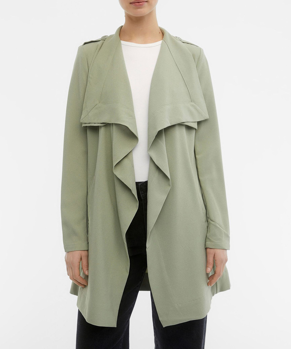 Trench Object, verde opalin