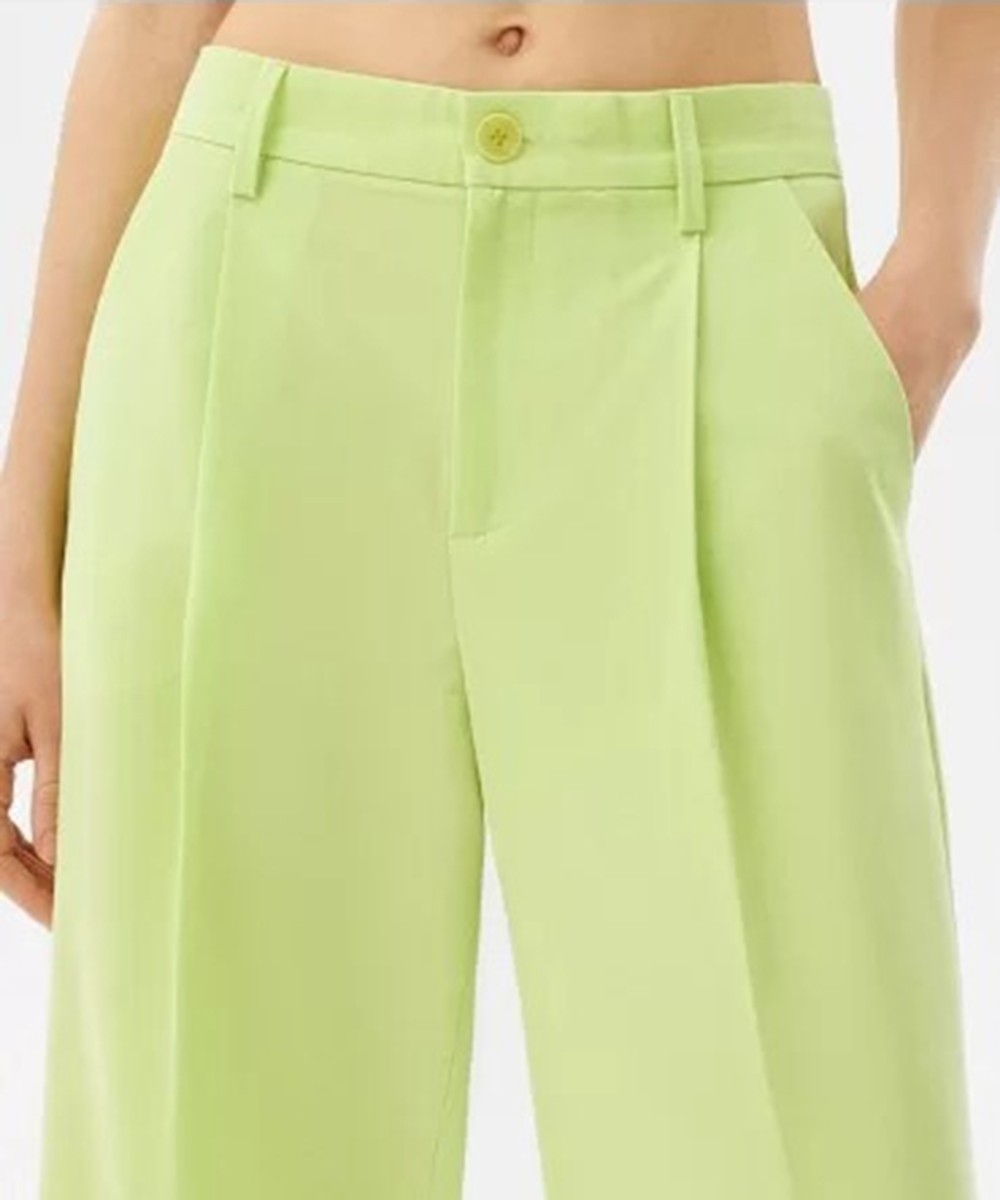 Pantaloni Bershka, verde - 1 | YEO