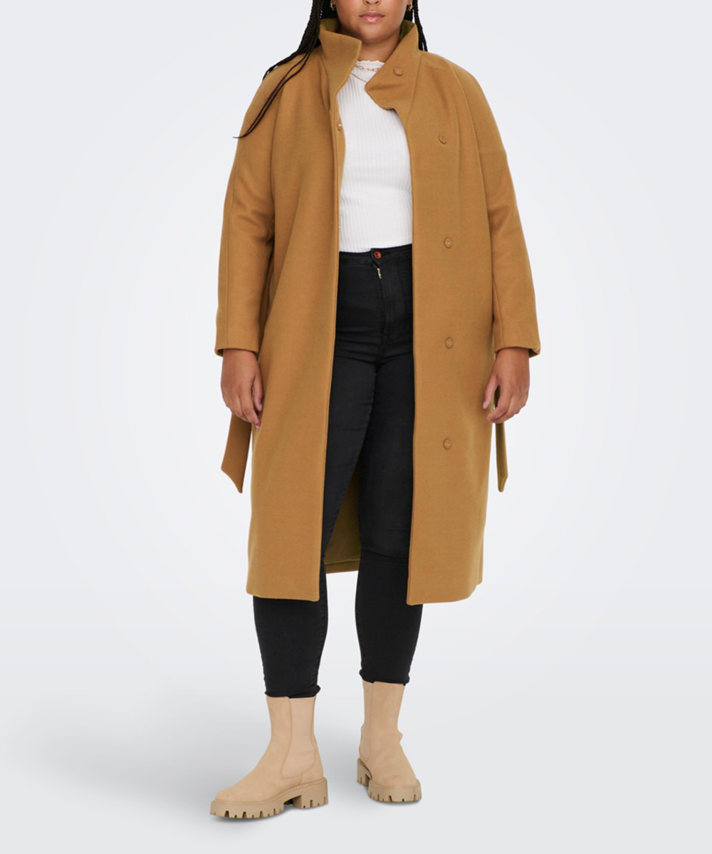 Palton Only Carmakoma, maro, M 46/48