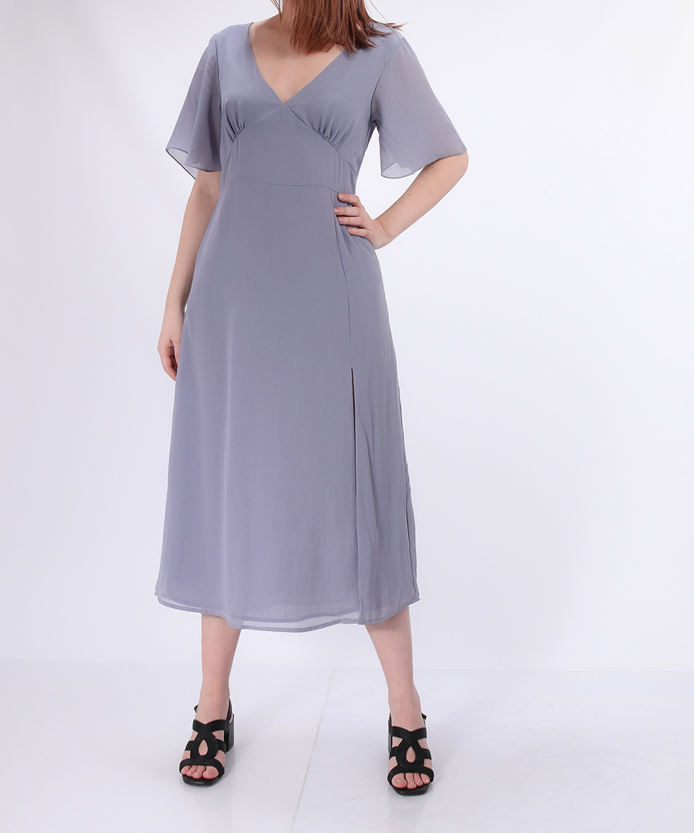 Rochie medie BUBBLEROOM, mov, 36