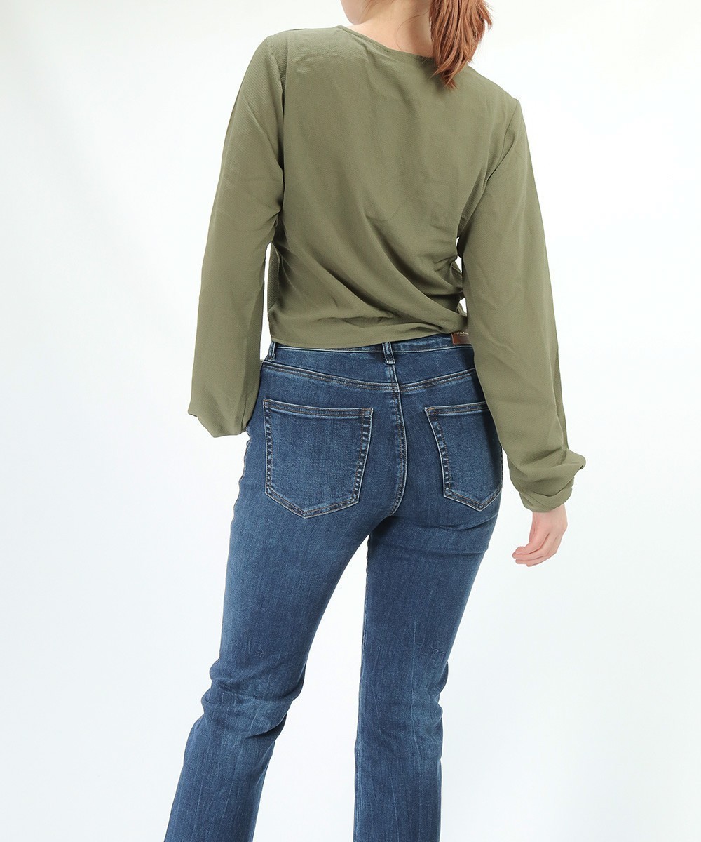 Top Jacqueline de Yong, kaki, M - 1 | YEO