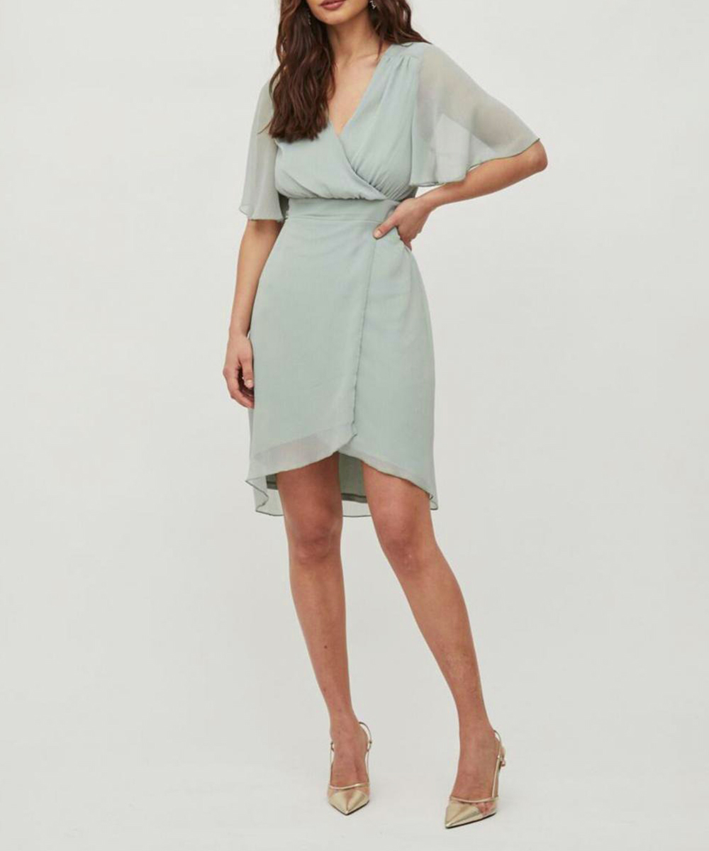 Rochie Scurta Vila, verde, 36