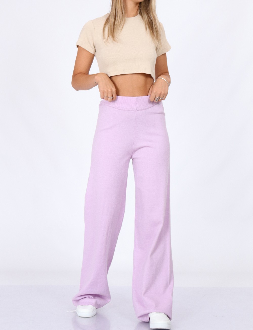 Pantaloni Reserved, lila, S - 1 | YEO