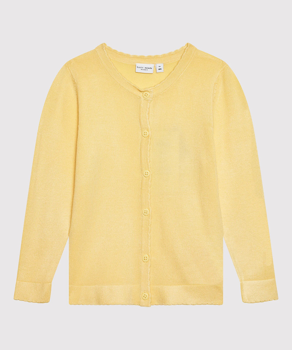 Cardigan Name It, galben, 1-1,5 ANI