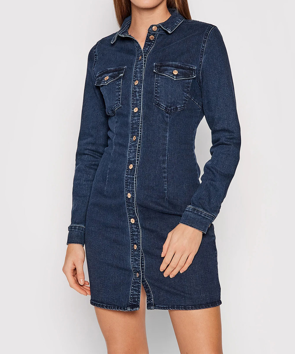 Rochie scurta Noisy May, albastru