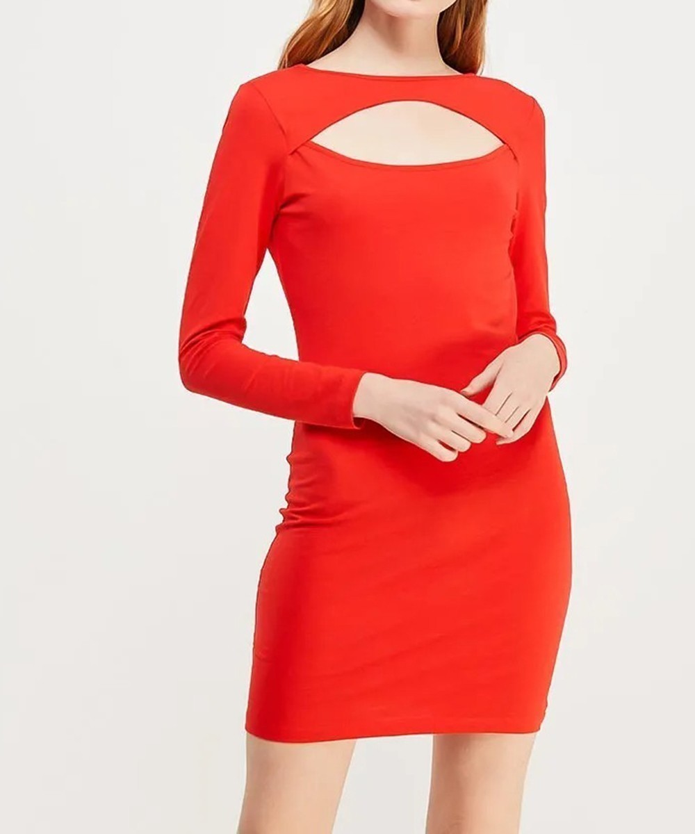 Rochie scurta Noisy May, rosu, M - 1 | YEO