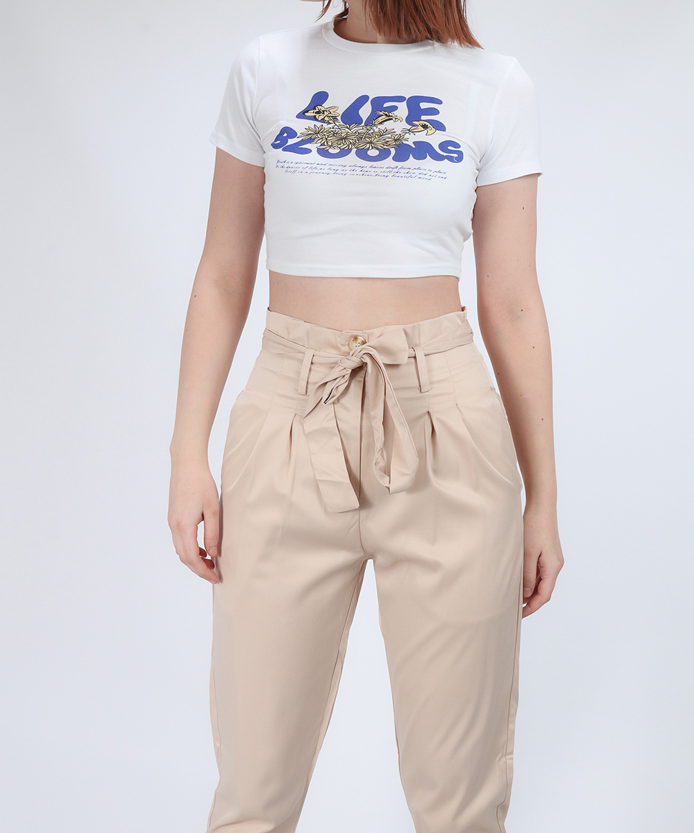 Top dazy, alb, xl