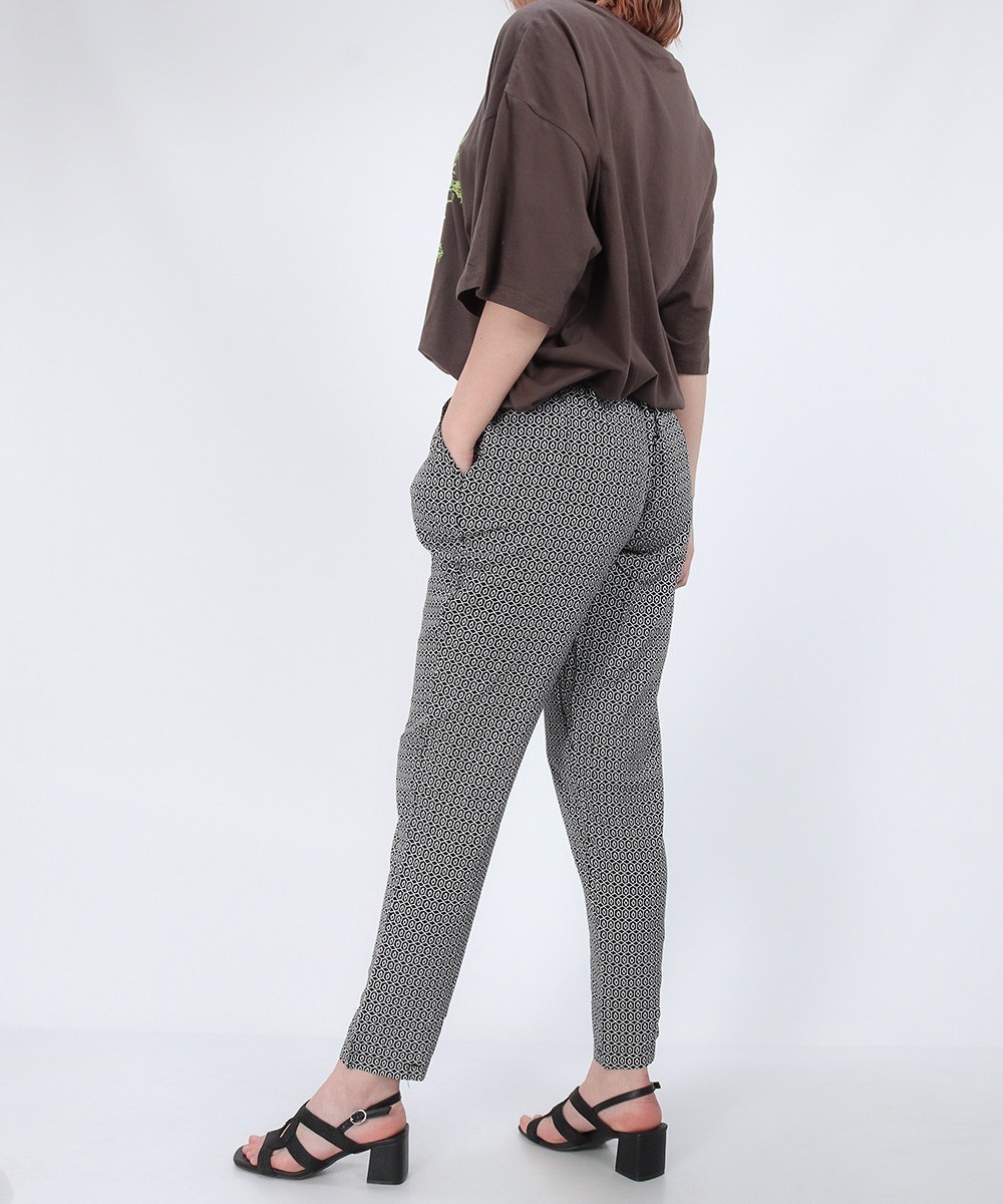 Pantaloni Hailys, negru, S - 1 | YEO