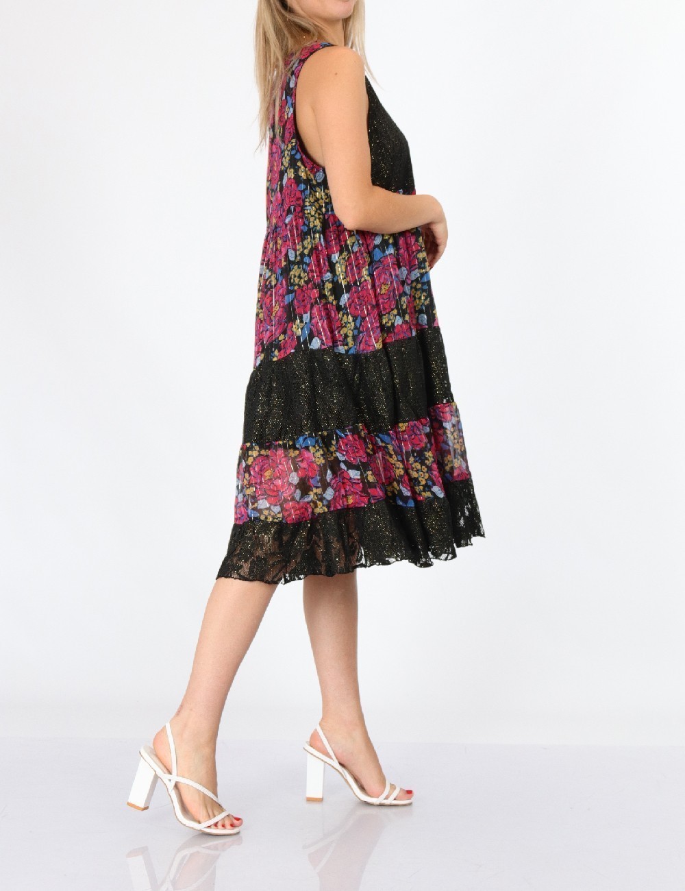 Rochie medie Savage Culture, mix culori - 1 | YEO
