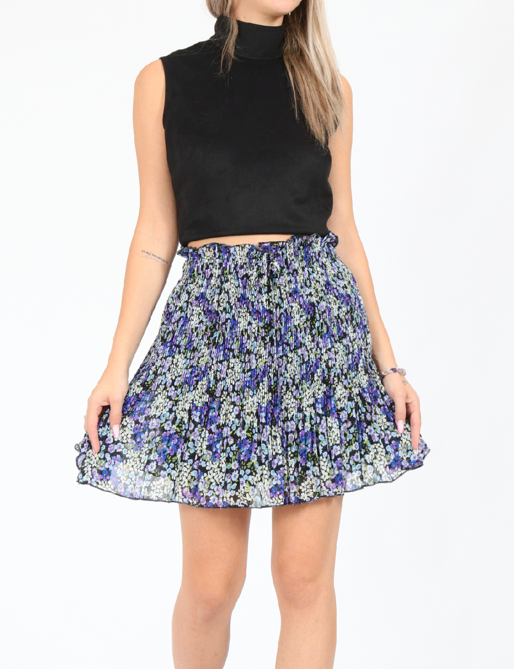 Fusta hailys, floral, s
