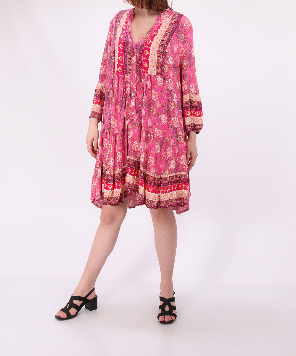 Rochie scurta Hailys, roz, S