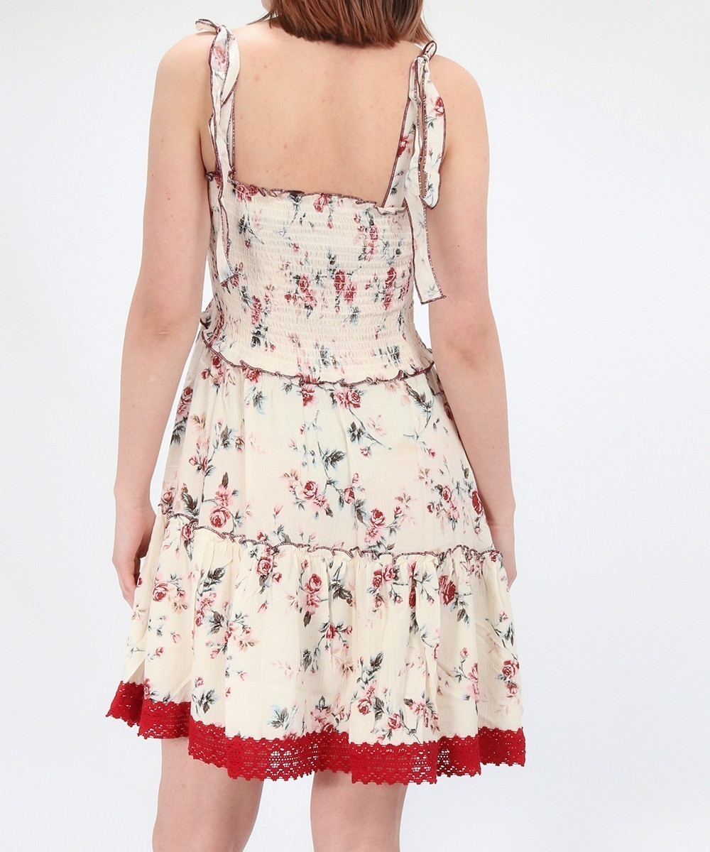 Rochie Scurta Savage Culture, crem, S - 1 | YEO
