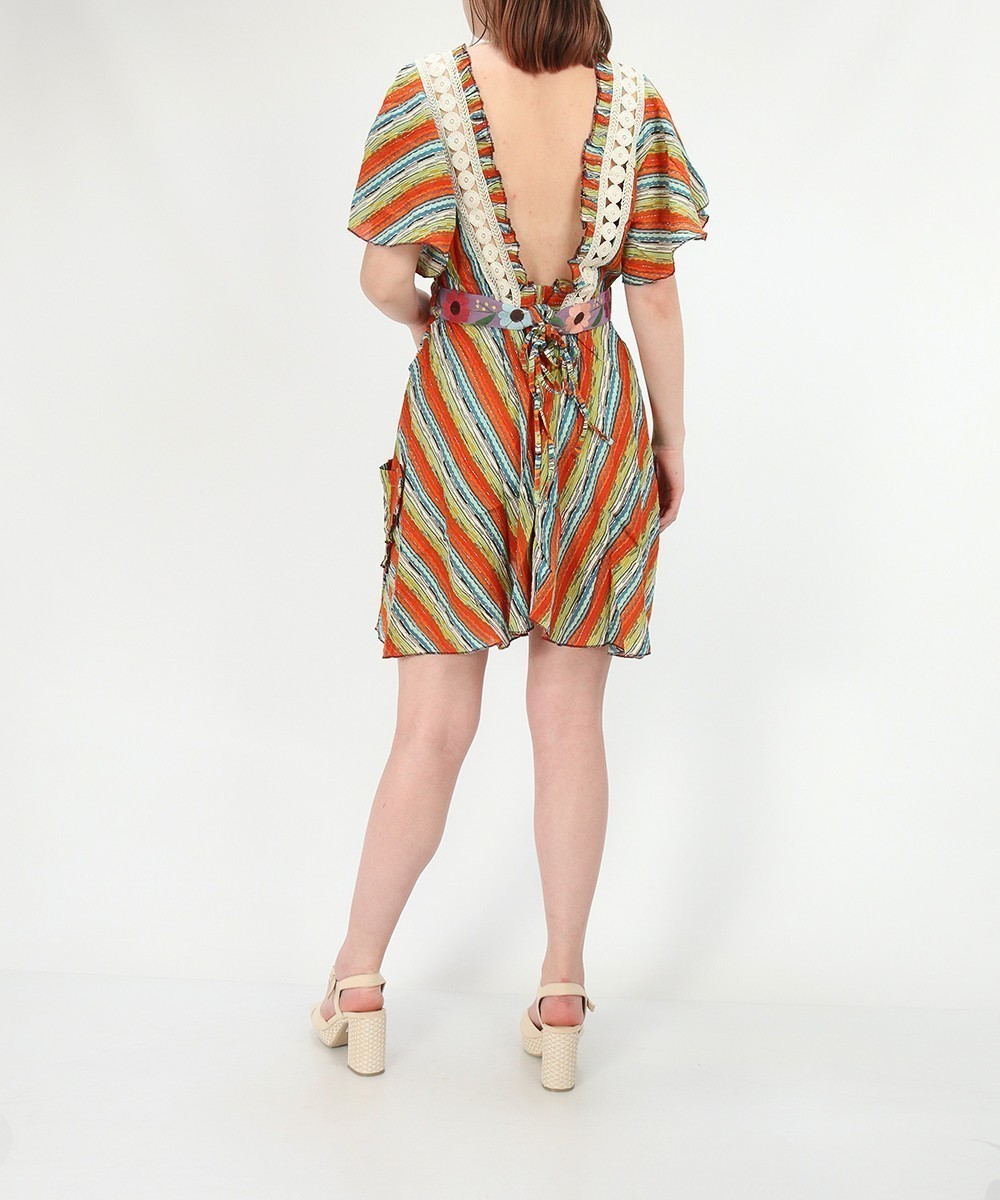Rochie scurta Savage Culture, mix culori - 1 | YEO