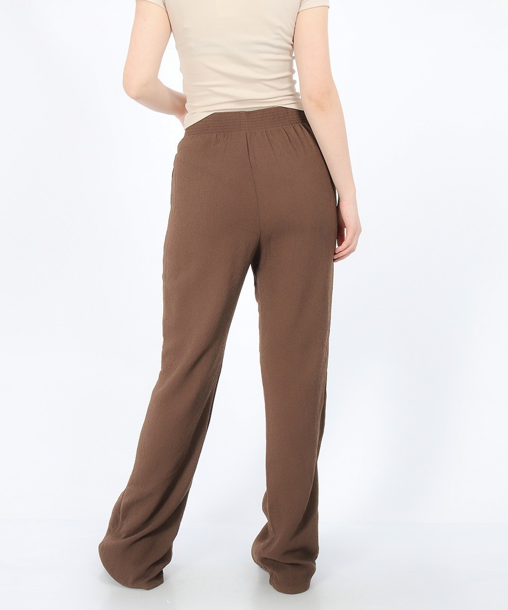 Pantaloni Reserved, maro, M - 1 | YEO