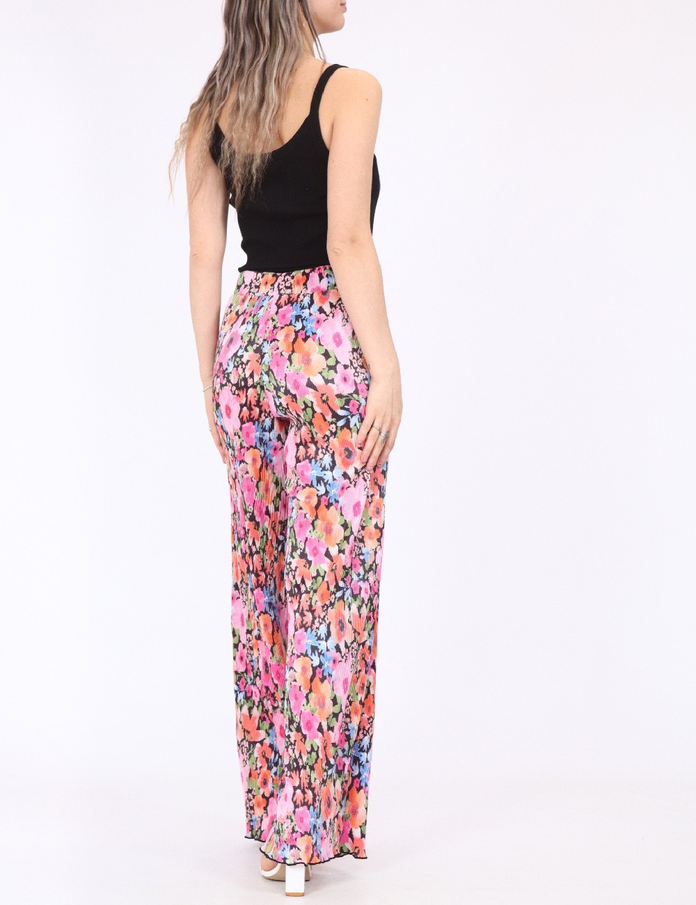 Pantaloni Reserved, floral, L - 1 | YEO