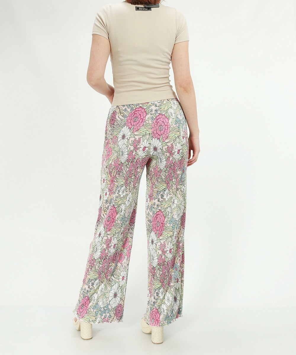 Pantaloni Reserved, floral, M - 1 | YEO