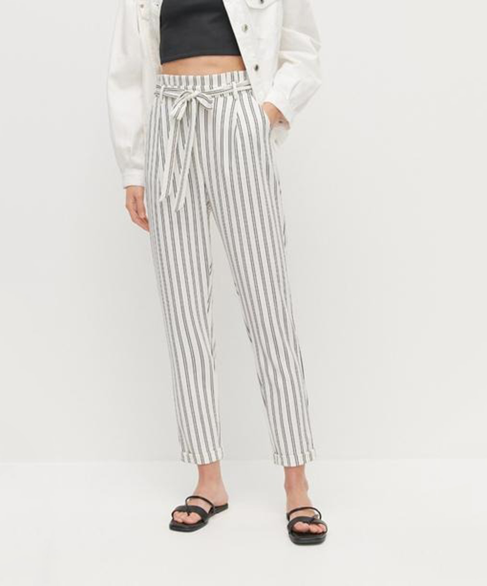 Pantaloni Reserved, alb, M