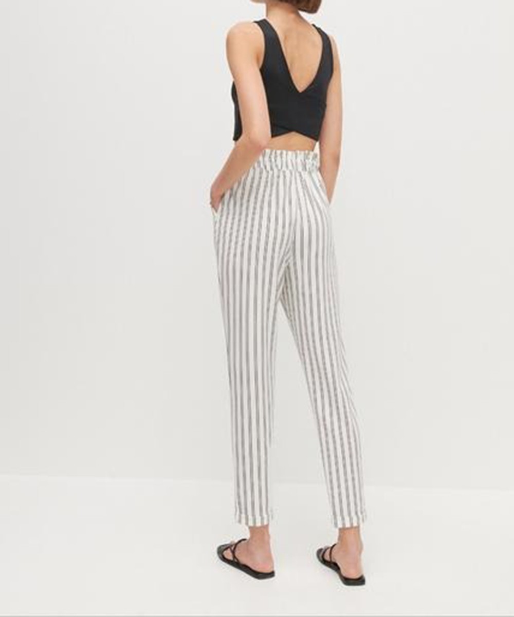 Pantaloni Reserved, alb, M - 1 | YEO