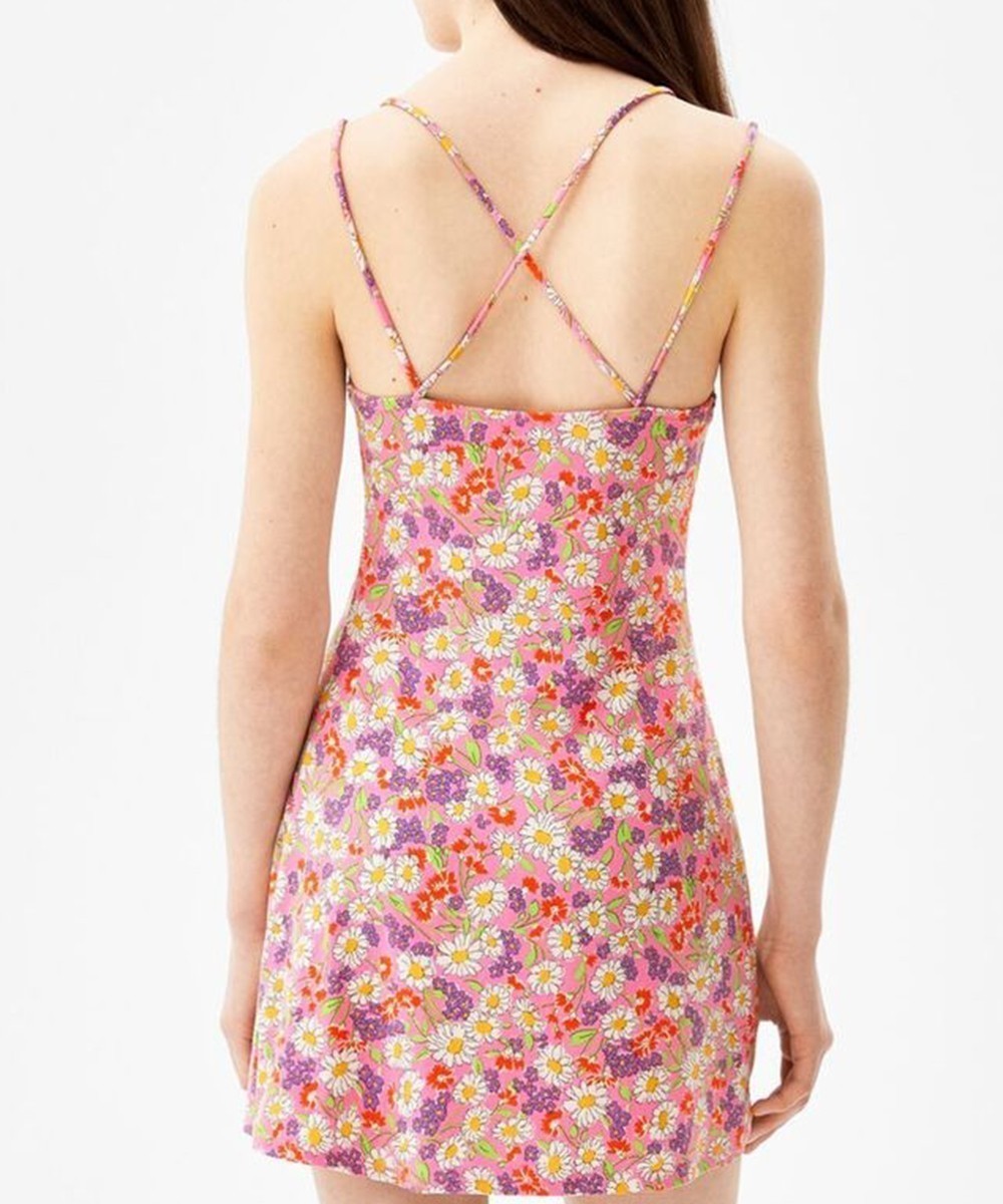 Rochie scurta Bershka, floral, S - 1 | YEO