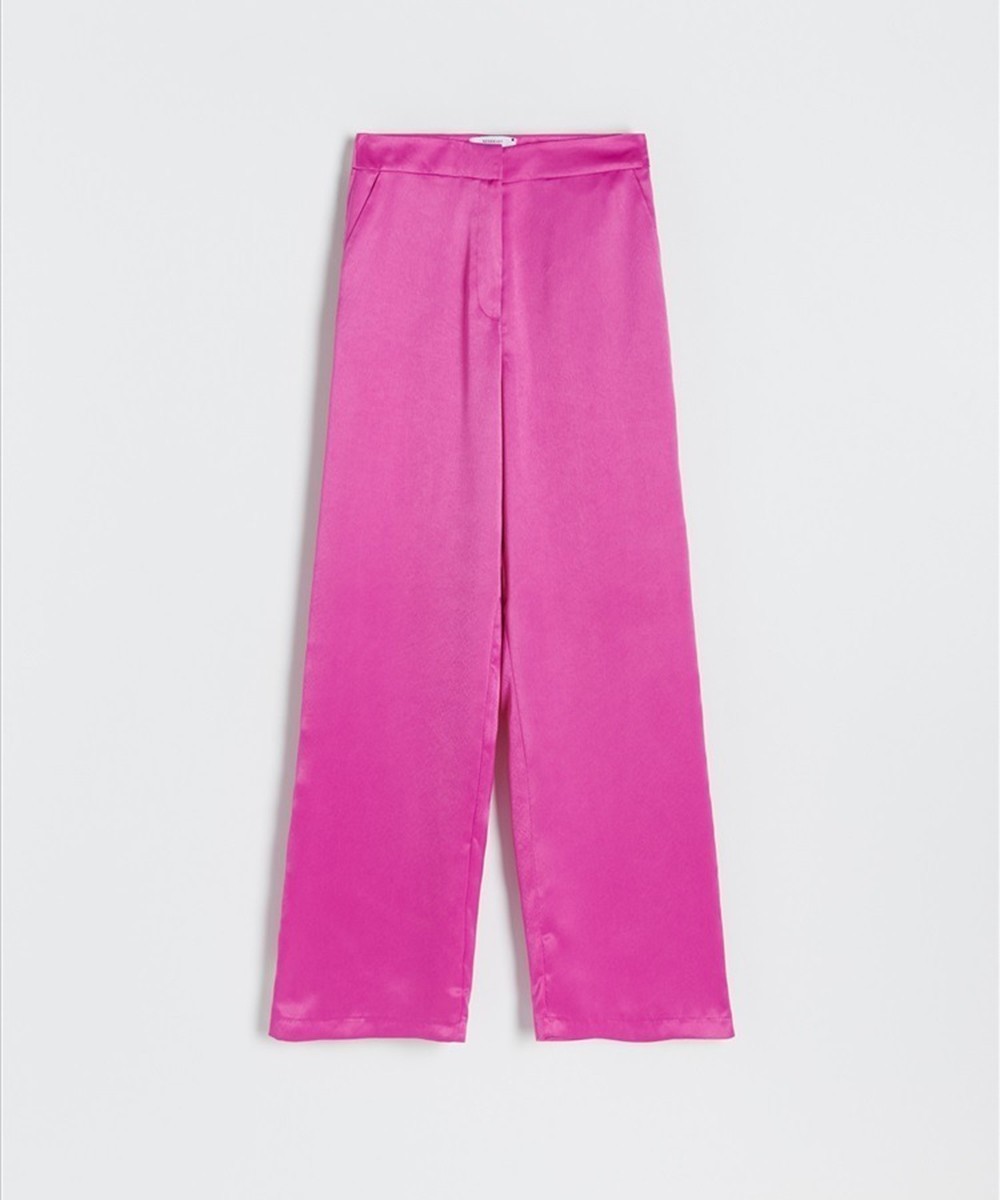 Pantaloni Reserved, magenta, L - 1 | YEO