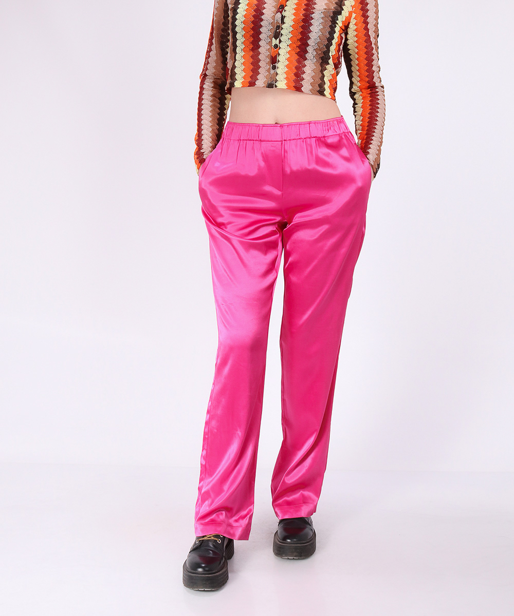 Pantaloni Reserved, roz, S