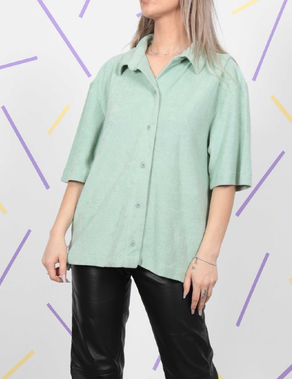 Camasa Reserved, verde, XL