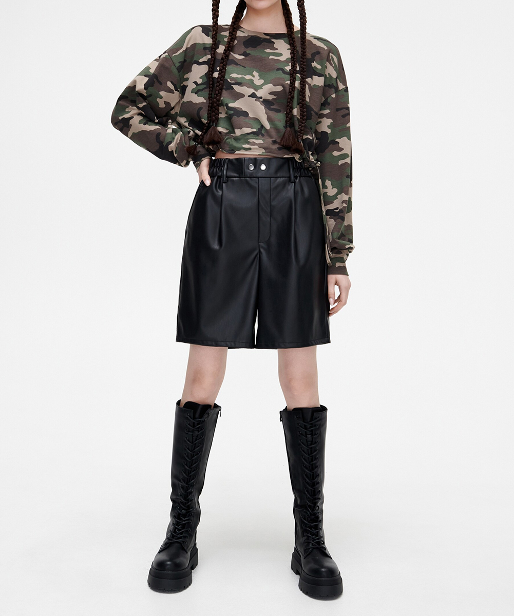Bluza CROPP, army, L