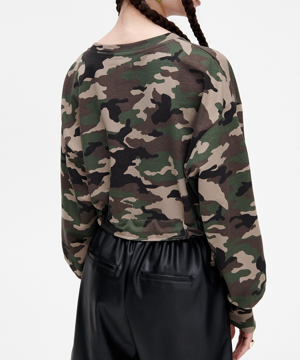 Bluza CROPP, army, L - 1 | YEO