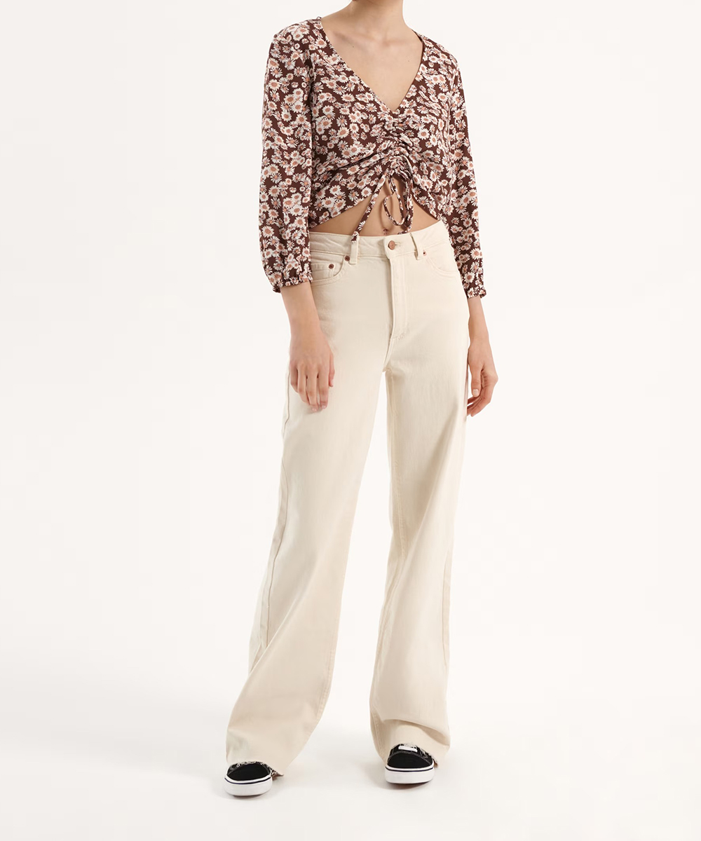 Top House Brand, floral, S