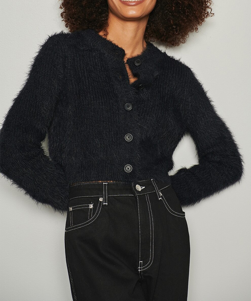 Cardigan NA-KD, negru, M