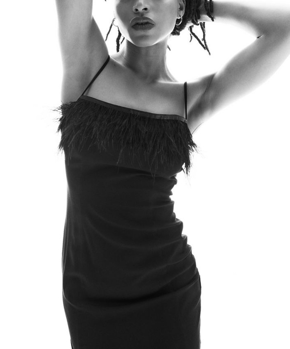 Rochie scurta Reserved, negru, 42 - 1 | YEO