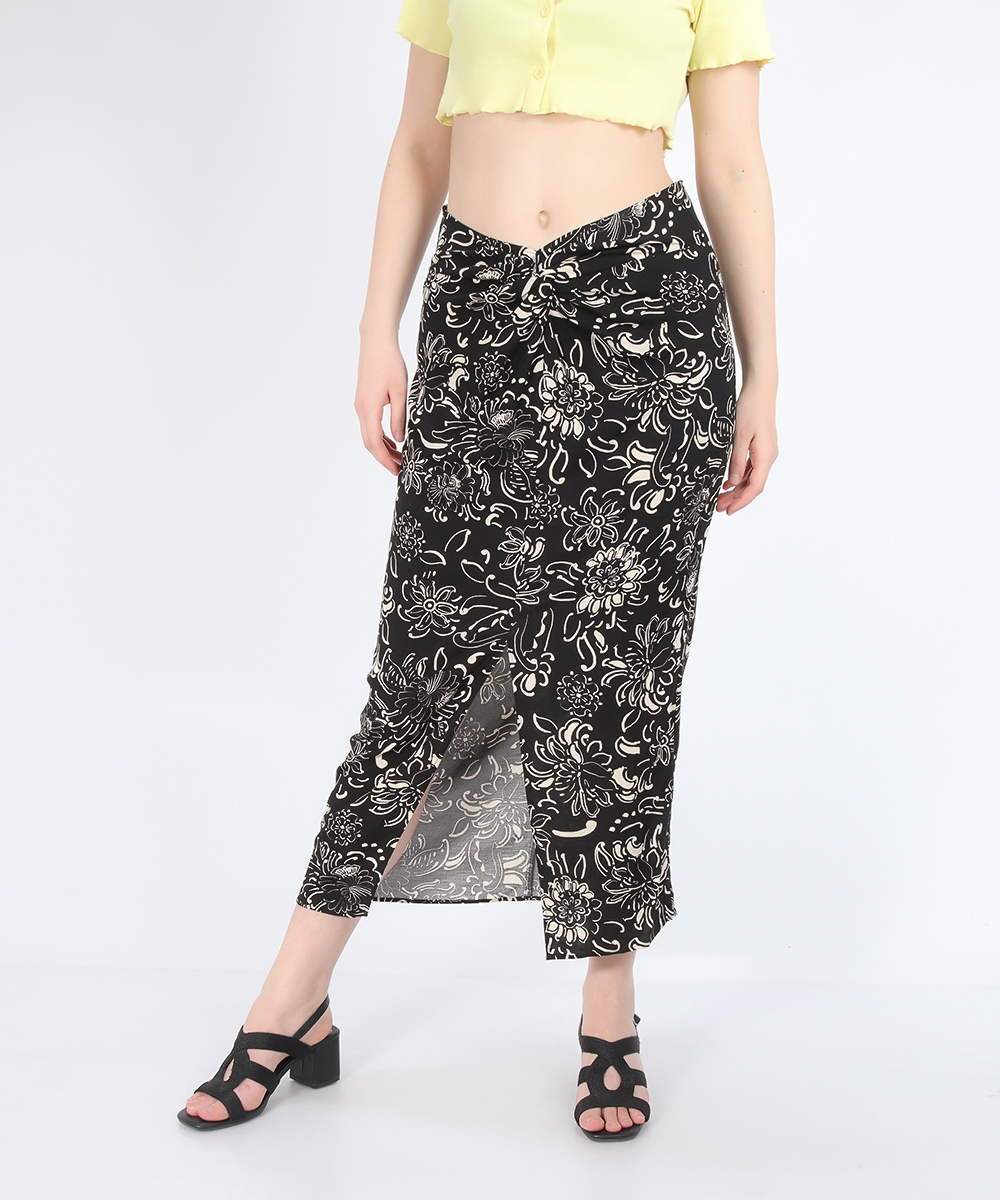 Fusta Reserved, negru, L