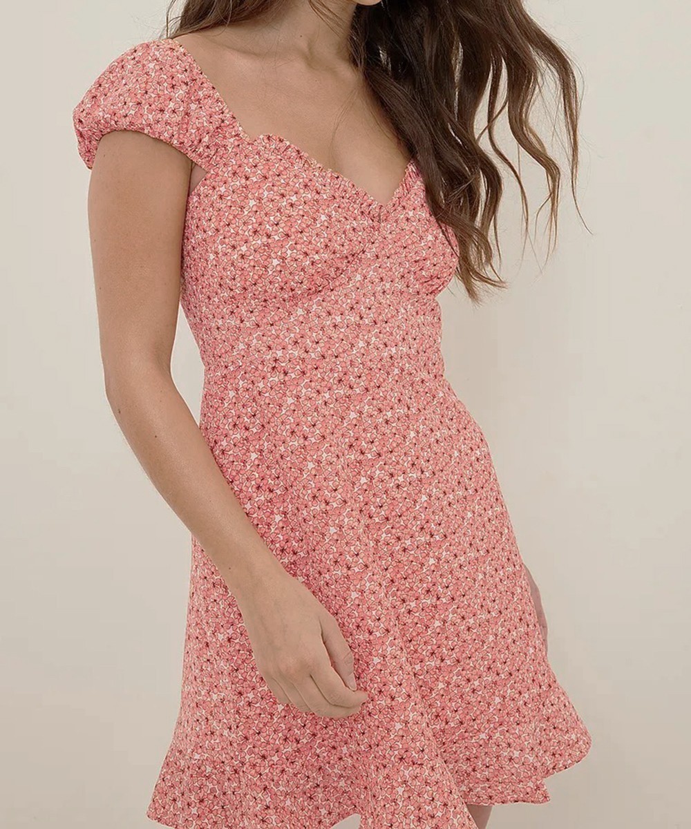 Rochie scurta NA-KD, floral, 32 - 1 | YEO