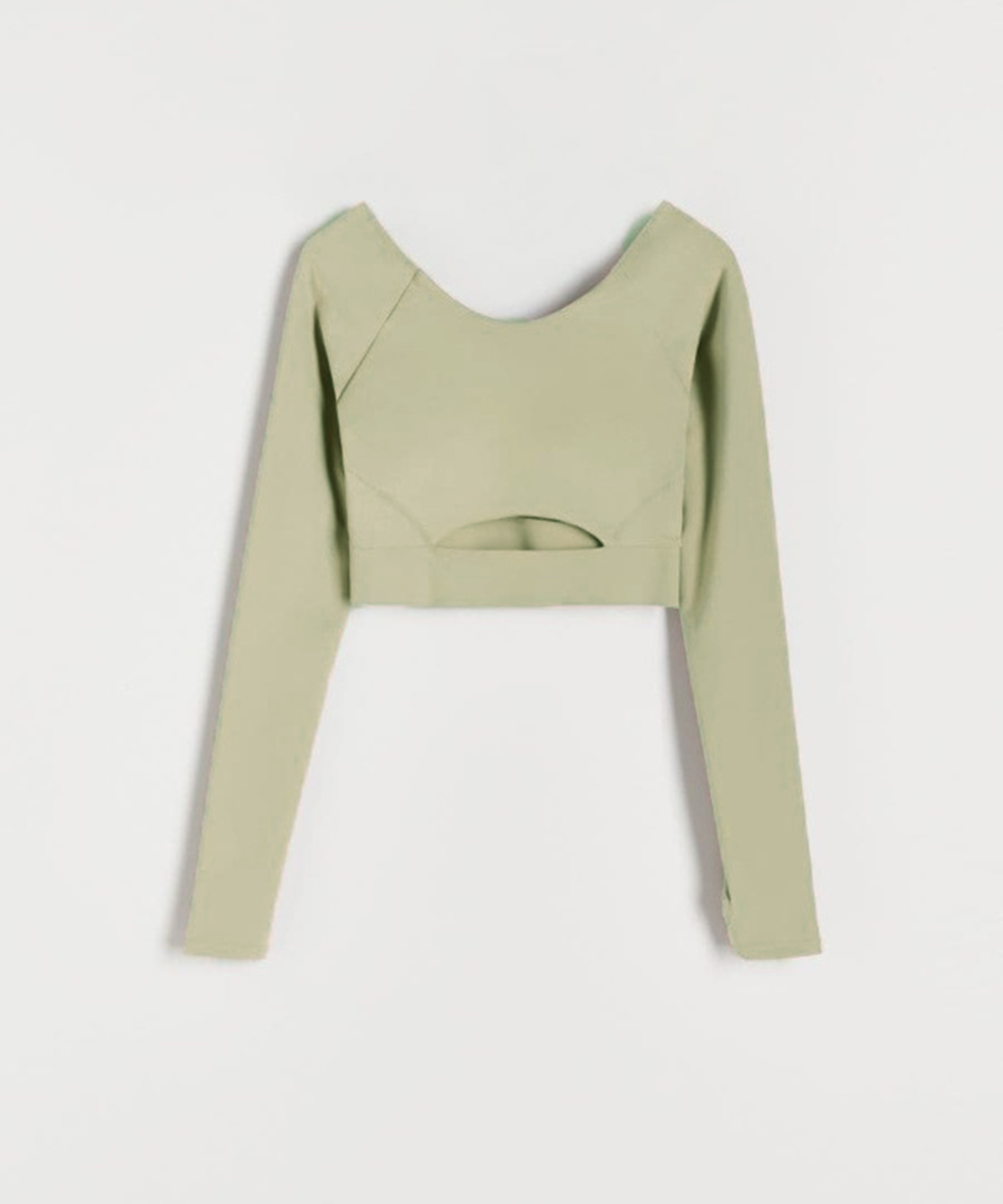 Top Reserved, verde, L