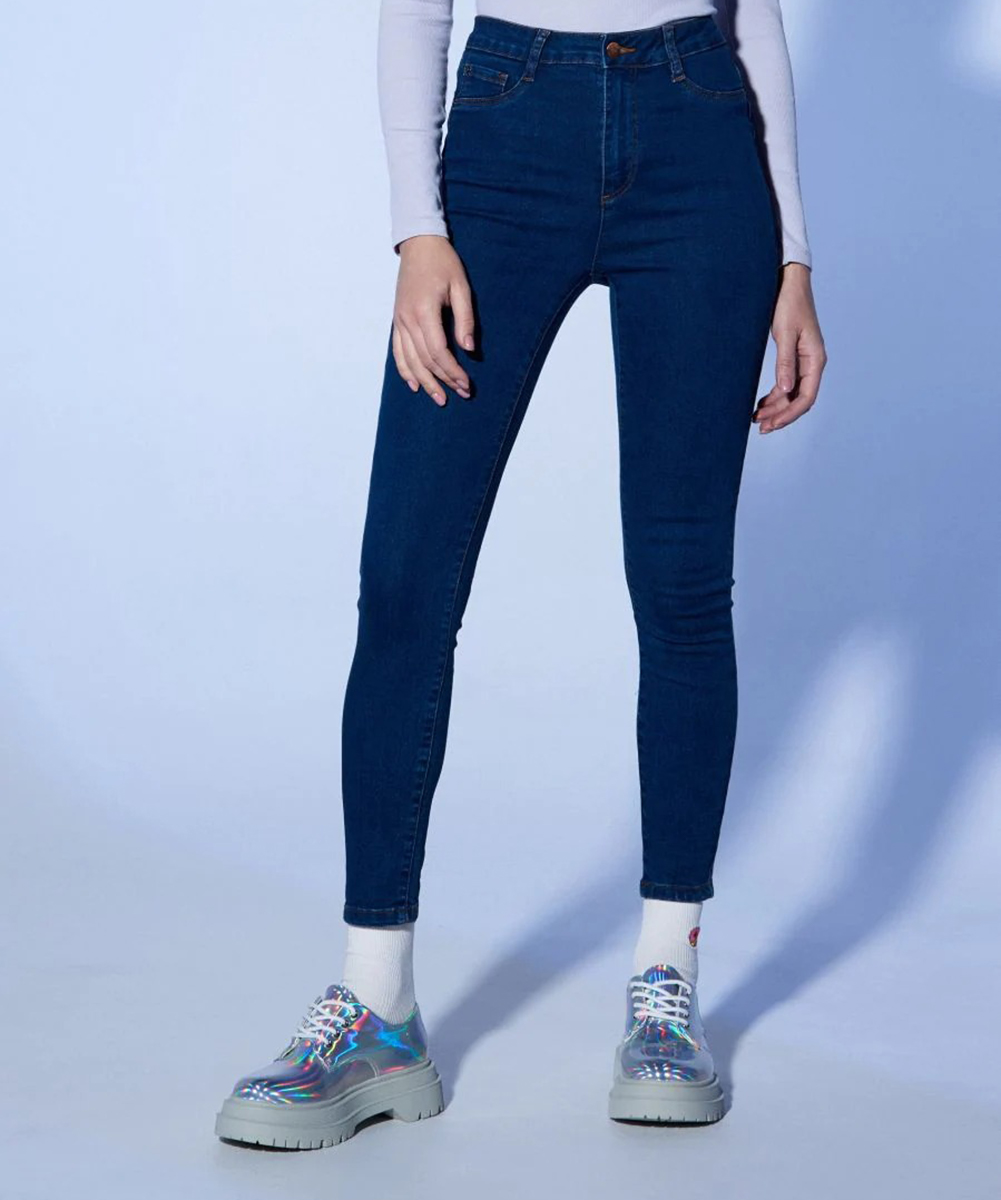 Blugi CROPP, albastru, 32