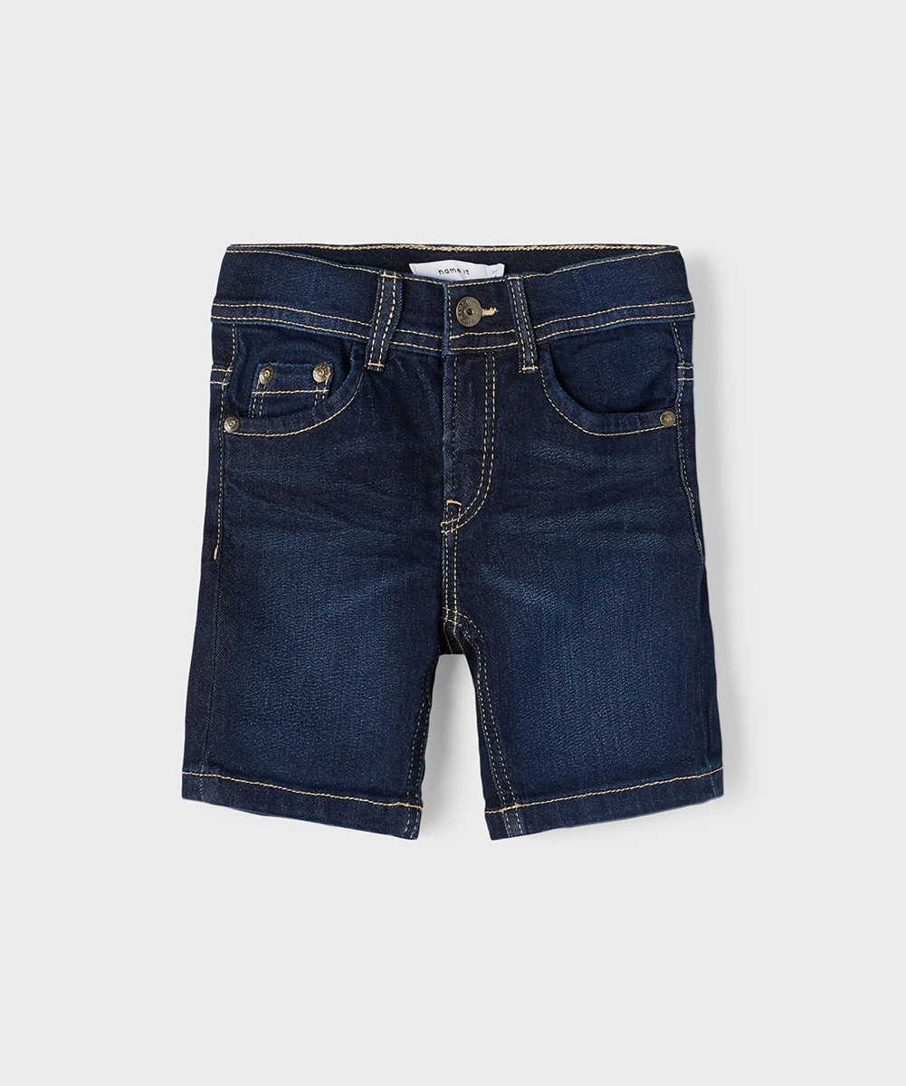 Pantaloni scurti Name It, albastru, 1,5-2 ANI