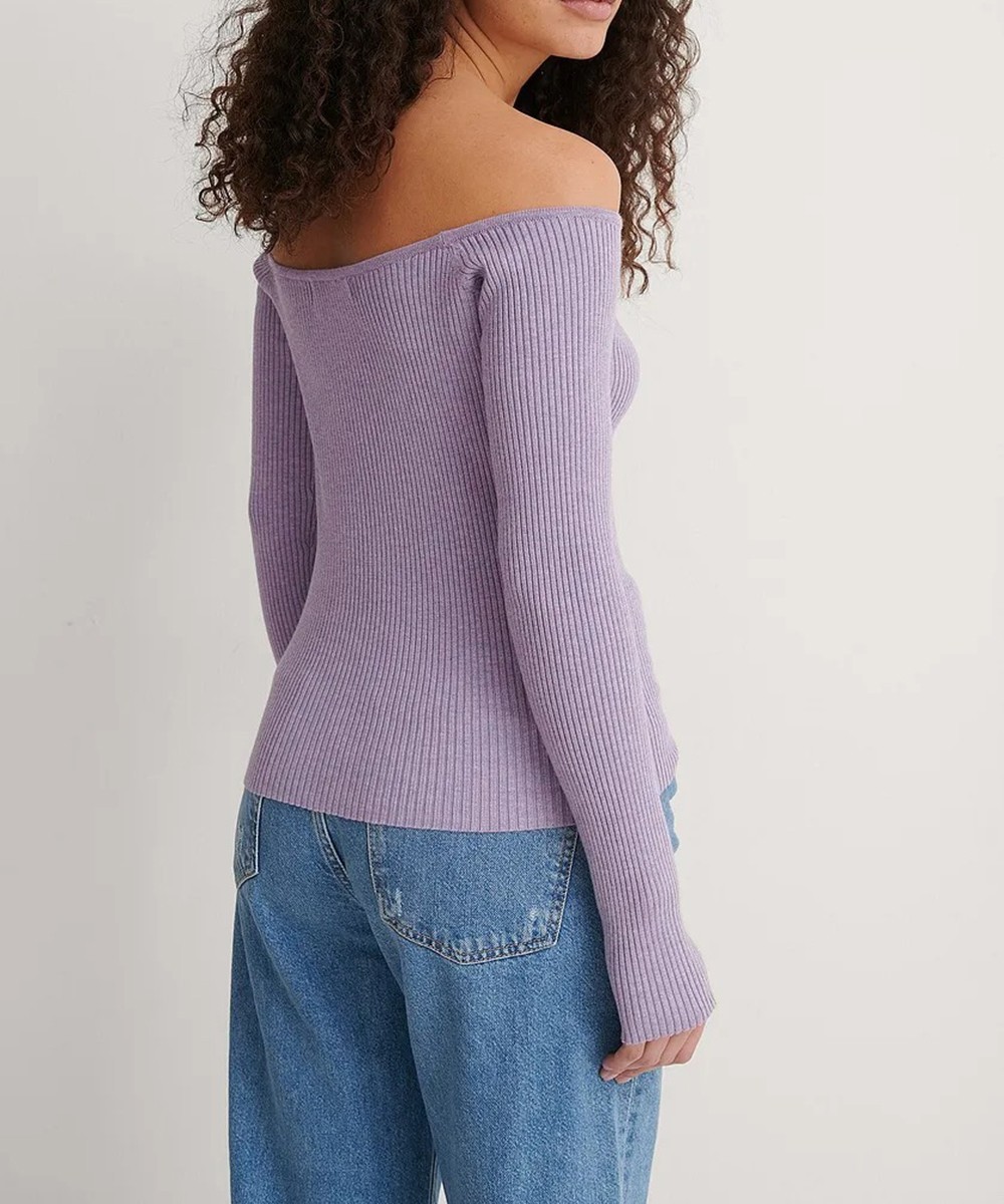Bluza NA-KD, mov - 1 | YEO