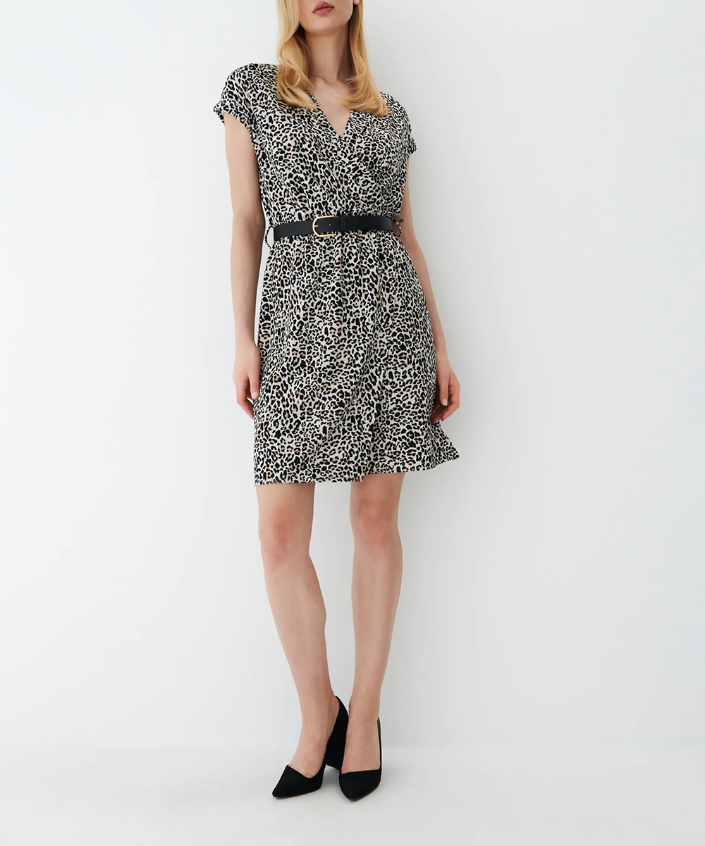 Rochie scurta Mohito, animal print