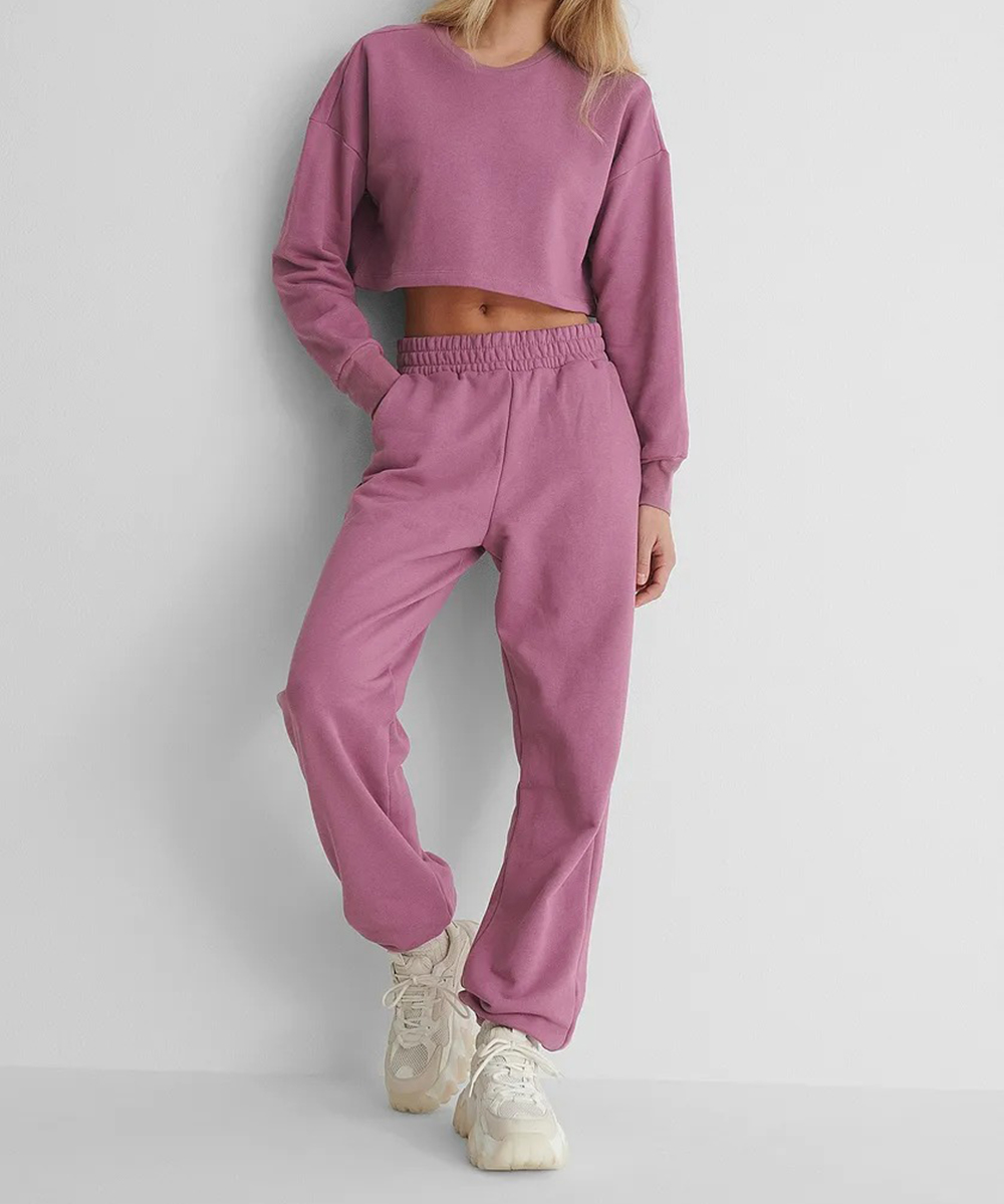 Top na-kd, roz pudra inchis, xxl