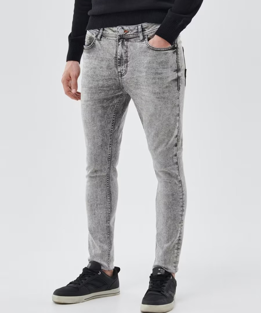 Blugi CROPP, gri
