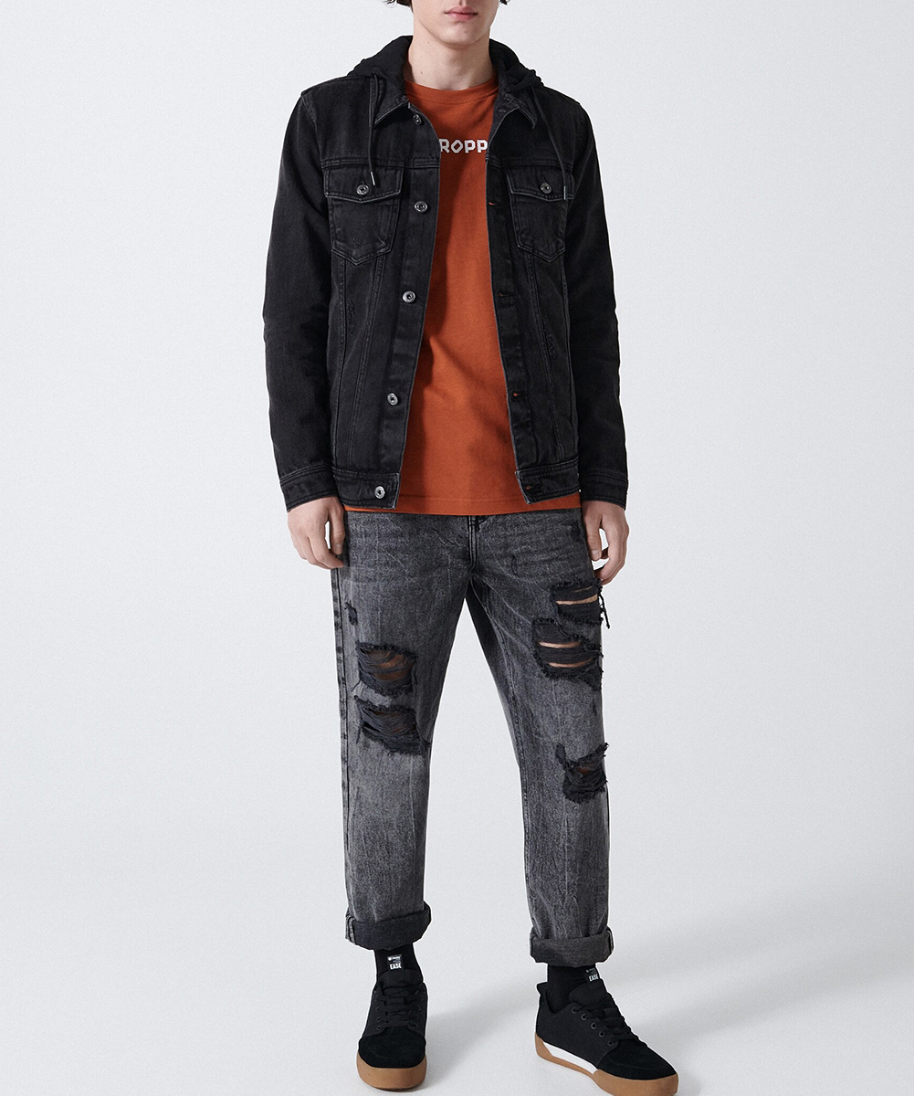 Blugi CROPP, gri, W34/L34