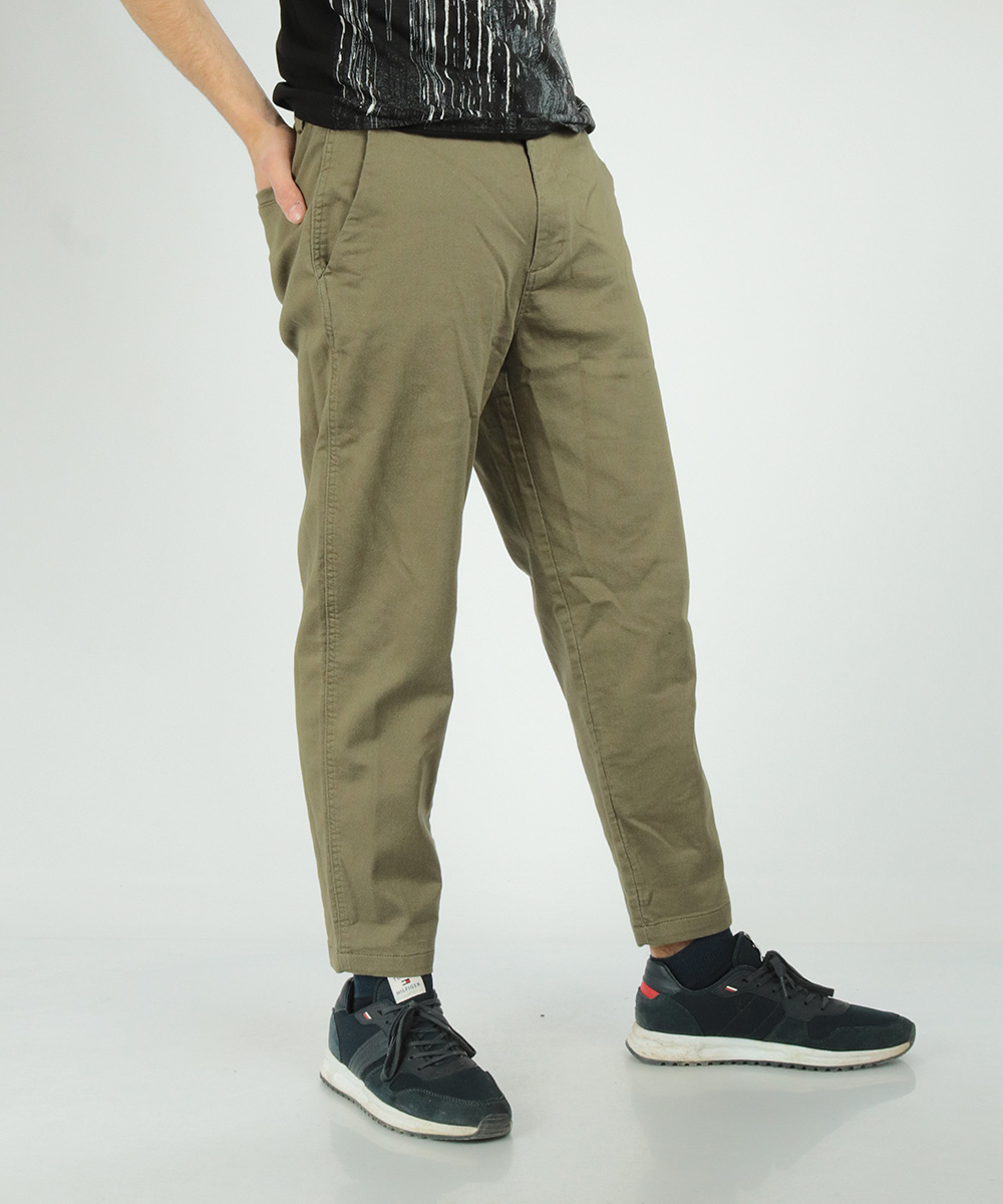 Pantaloni Reserved, verde, L