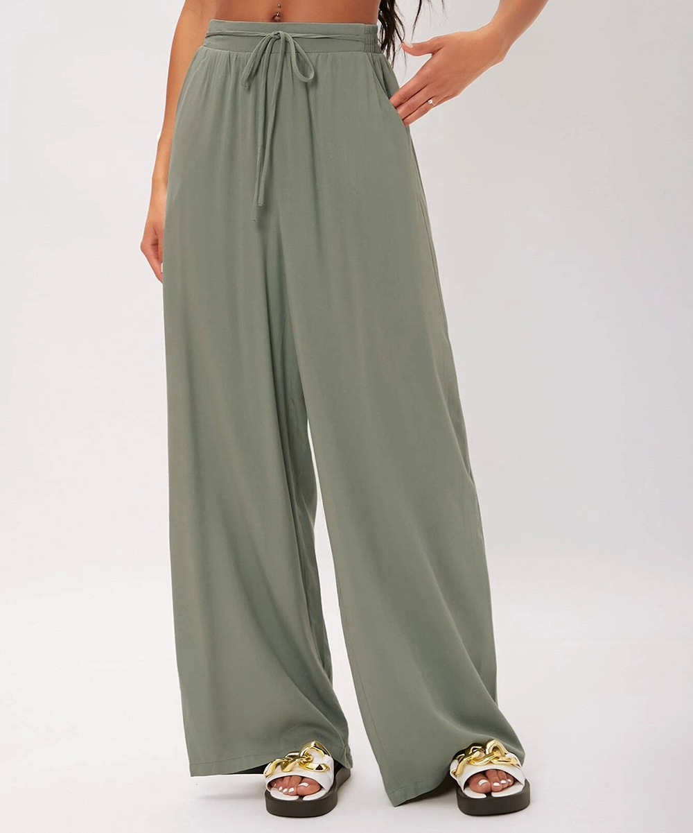 Pantaloni SHEIN, verde