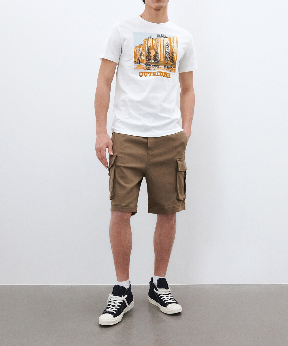 Pantaloni scurti Reserved, kaki, S