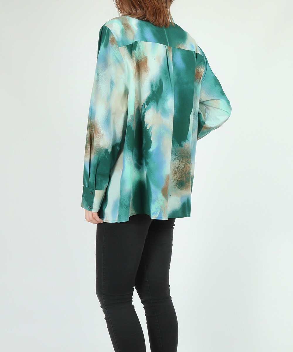 Camasa fire&glory, verde, 46 - 1 | YEO
