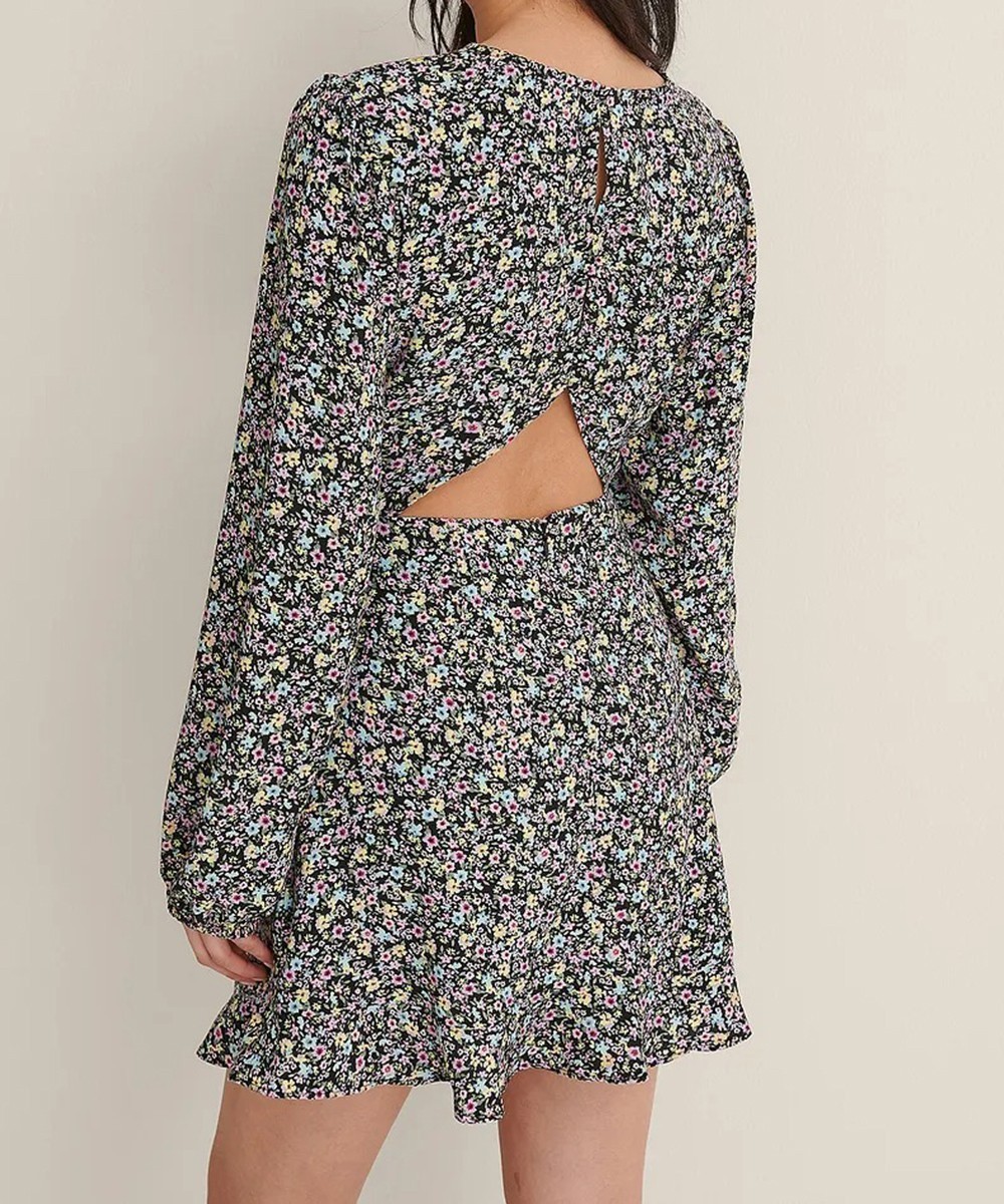 Rochie scurta NA-KD, floral, 32 - 1 | YEO