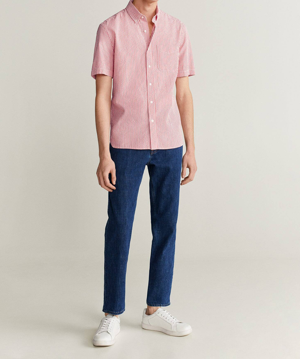 Camasa Mango, rosu, XS