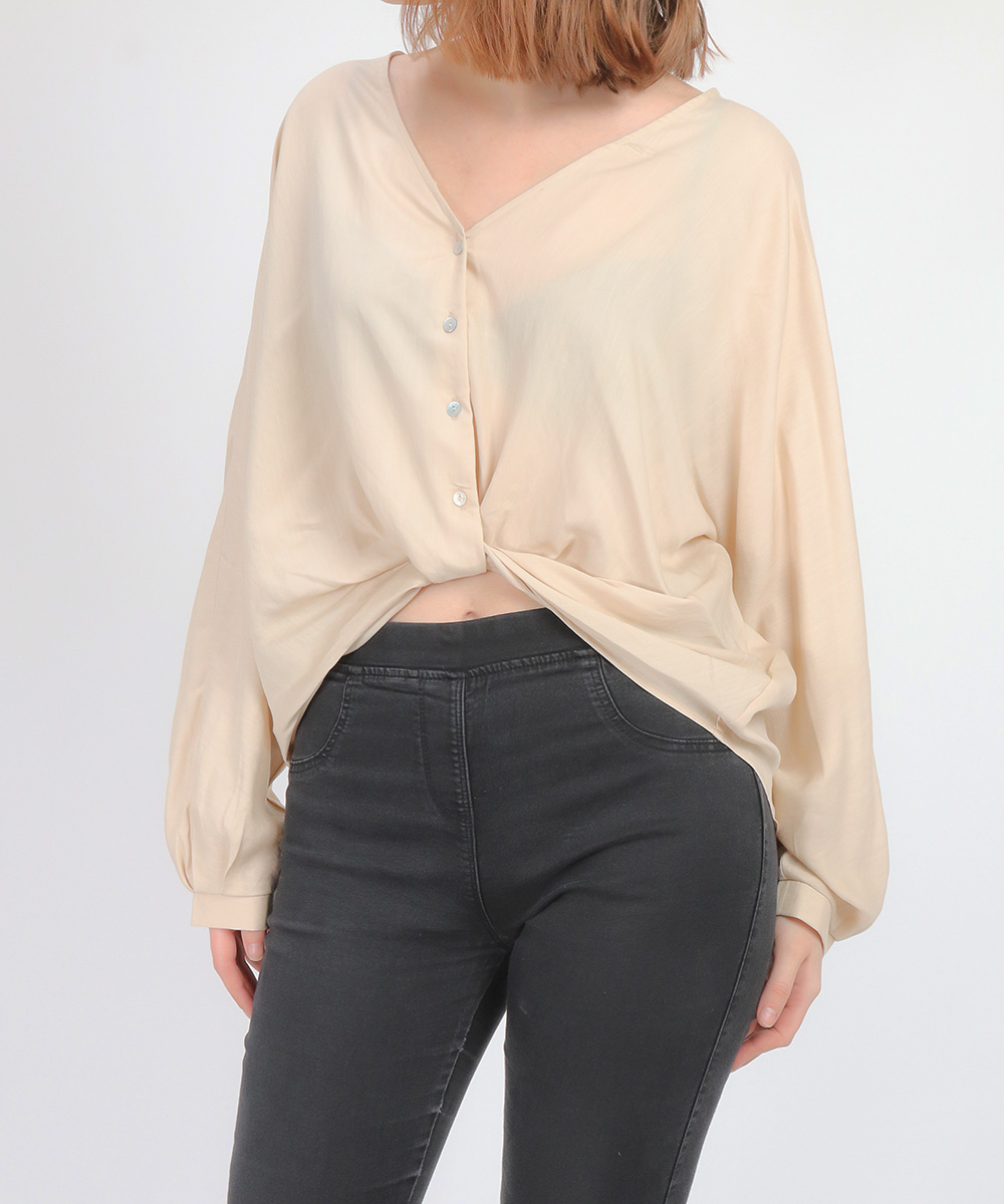 Camasa Only, crem, S